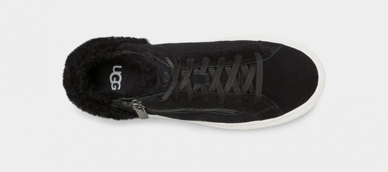 Ugg Alameda Mid Zip Sneakers Dam Svarta | Sverige-89132