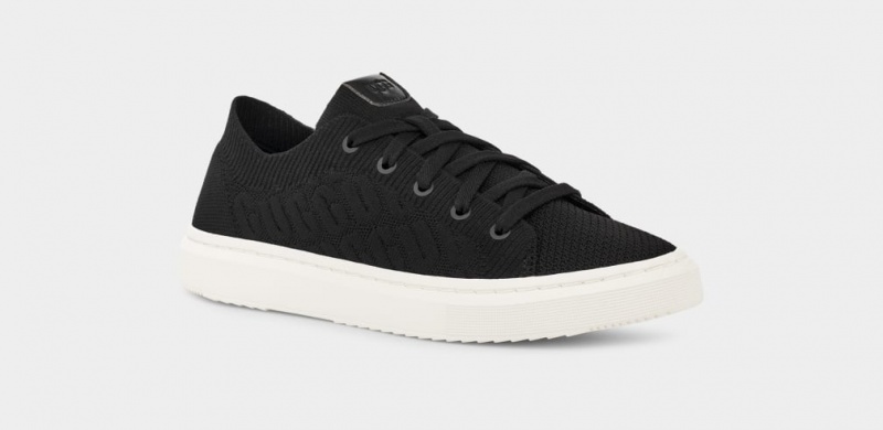 Ugg Alameda Tryck Knit Sneakers Dam Svarta | Sverige-27514