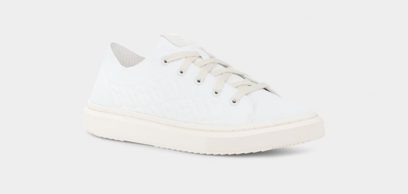 Ugg Alameda Tryck Knit Sneakers Dam Vita | Sverige-20479