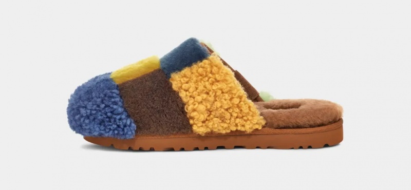 Ugg All Gender UGG The Elder Statesman Patchwork Badtofflor Tofflor Dam Olika Färger | Sverige-12508