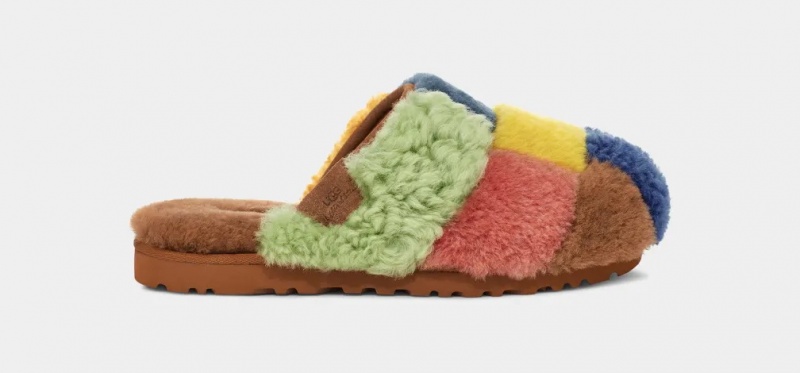 Ugg All Gender UGG The Elder Statesman Patchwork Badtofflor Tofflor Dam Olika Färger | Sverige-12508