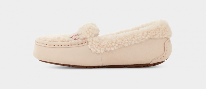 Ugg Ansley UGGbraid Mockasiner Dam Beige | Sverige-62987