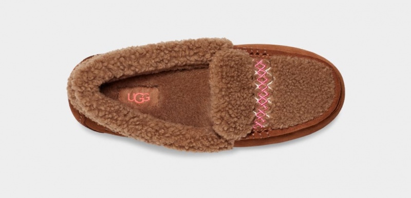 Ugg Ansley UGGbraid Mockasiner Dam Bruna | Sverige-02763