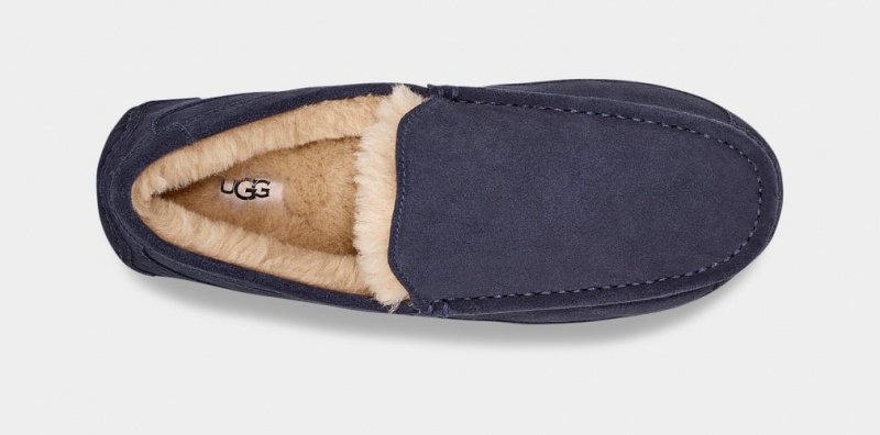 Ugg Ascot Mockasiner Herr Marinblå | Sverige-46728