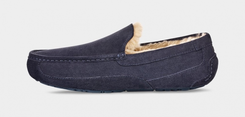 Ugg Ascot Mockasiner Herr Marinblå | Sverige-46728