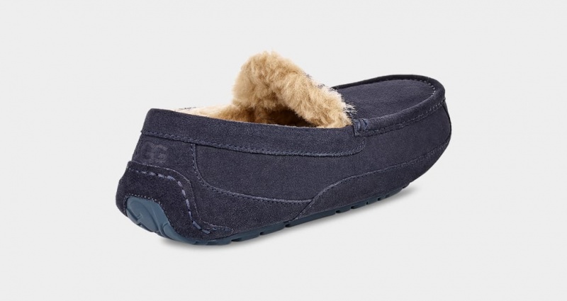 Ugg Ascot Mockasiner Herr Marinblå | Sverige-46728