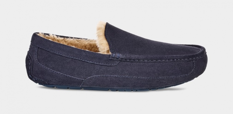 Ugg Ascot Mockasiner Herr Marinblå | Sverige-46728