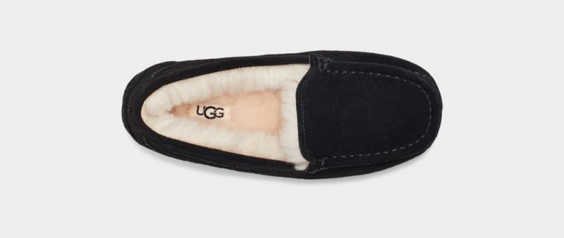 Ugg Ascot Tofflor Barn Svarta | Sverige-38167