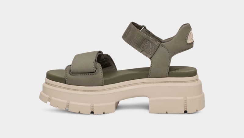 Ugg Ashton Ankle Sandaler Dam Gröna | Sverige-58470