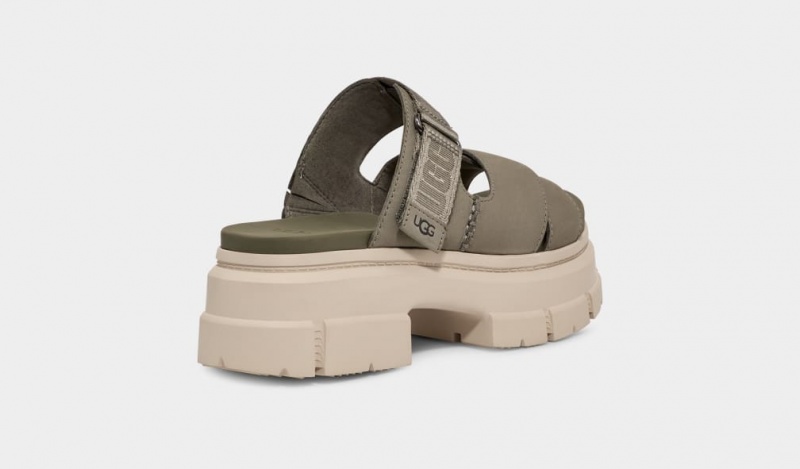 Ugg Ashton Badtofflor Sandaler Dam Gröna | Sverige-16590