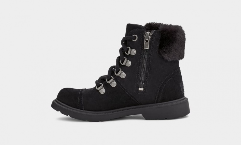 Ugg Azell Hiker Weather Stövlar Barn Svarta | Sverige-95043