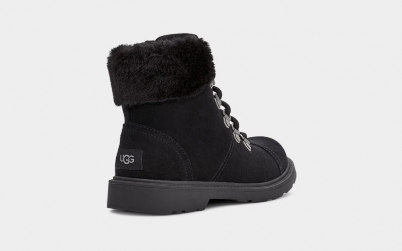 Ugg Azell Hiker Weather Stövlar Barn Svarta | Sverige-95043