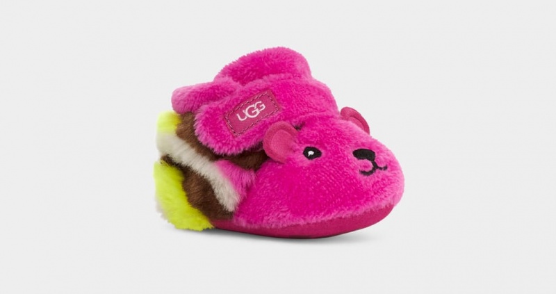 Ugg Baby Bixbee Bear Stuffie Stövlar Barn Rosa | Sverige-97061