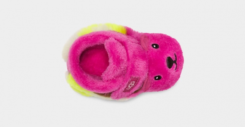 Ugg Baby Bixbee Bear Stuffie Stövlar Barn Rosa | Sverige-97061