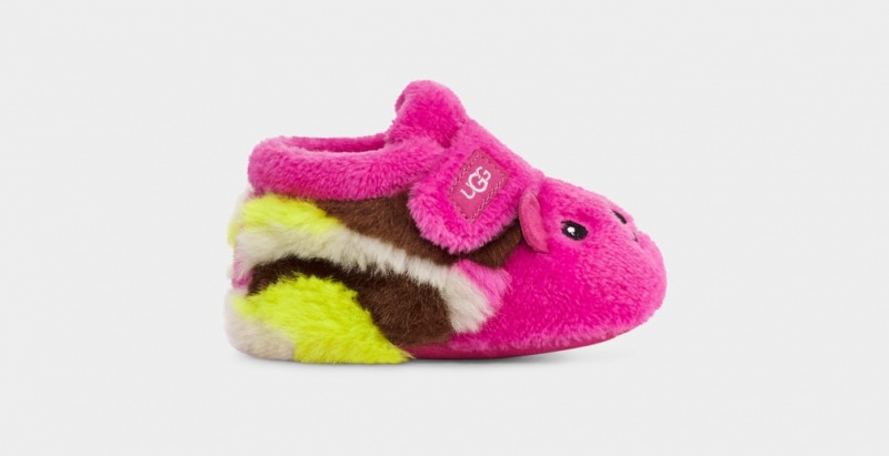 Ugg Baby Bixbee Bear Stuffie Stövlar Barn Rosa | Sverige-97061