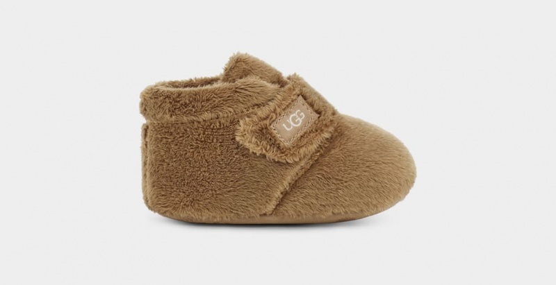 Ugg Baby Bixbee Hat and Mitten Set Stövlar Barn Bruna | Sverige-53460