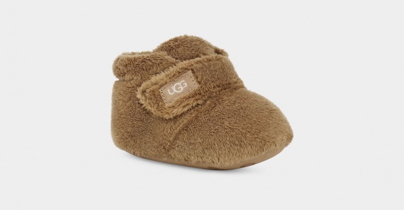 Ugg Baby Bixbee Hat and Mitten Set Stövlar Barn Bruna | Sverige-53460