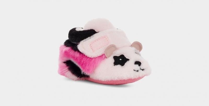 Ugg Baby Bixbee Panda Stuffie Stövlar Barn Rosa Svarta | Sverige-14592