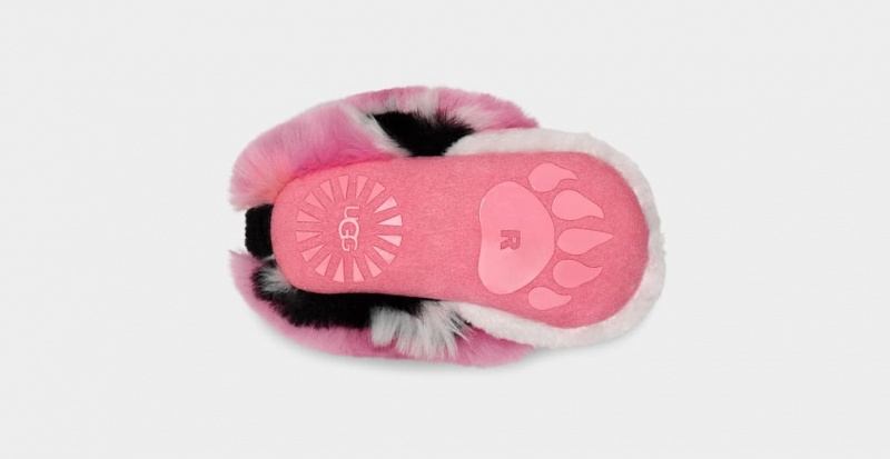 Ugg Baby Bixbee Panda Stuffie Stövlar Barn Rosa Svarta | Sverige-14592