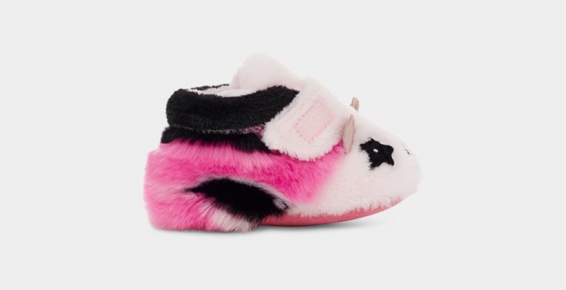 Ugg Baby Bixbee Panda Stuffie Stövlar Barn Rosa Svarta | Sverige-14592