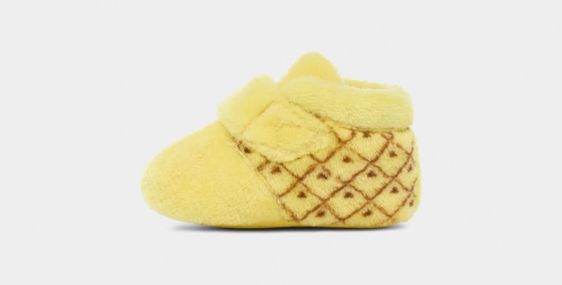 Ugg Baby Bixbee Pineapple Stuffie Stövlar Barn Gula | Sverige-58176