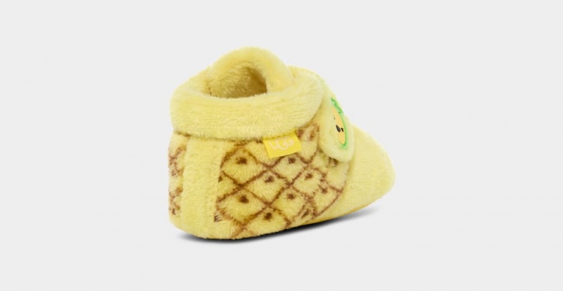 Ugg Baby Bixbee Pineapple Stuffie Stövlar Barn Gula | Sverige-58176