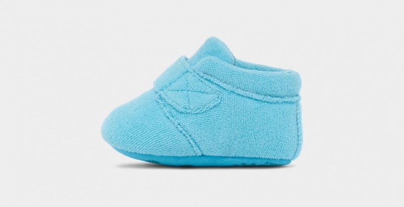 Ugg Baby Bixbee Terry Stövlar Barn Blå | Sverige-59730