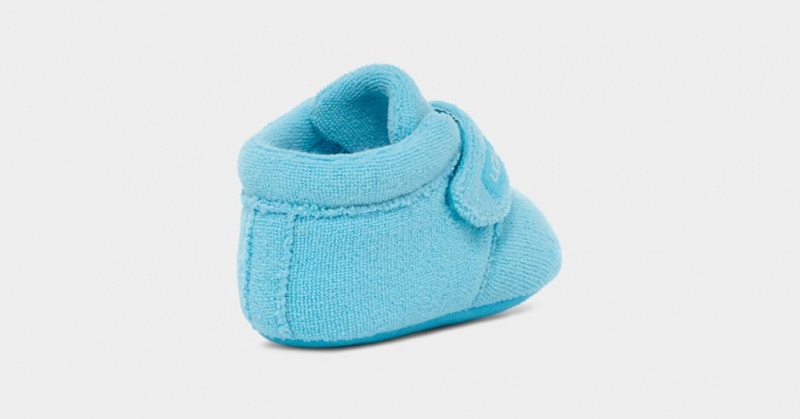 Ugg Baby Bixbee Terry Stövlar Barn Blå | Sverige-59730