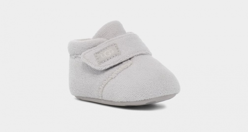 Ugg Baby Bixbee Terry Stövlar Barn Silver | Sverige-27135