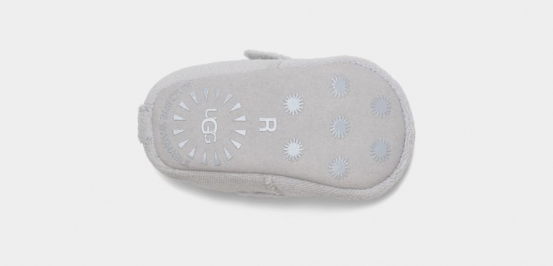 Ugg Baby Bixbee Terry Stövlar Barn Silver | Sverige-27135