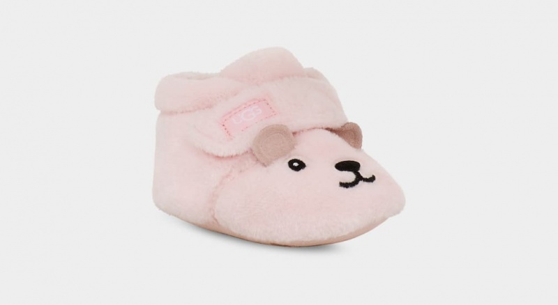 Ugg Baby Bixbee and Lovey Bear Stuffie Set Stövlar Barn Rosa | Sverige-93485