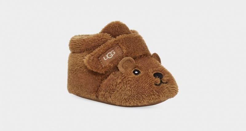 Ugg Baby Bixbee and Lovey Bear Stuffie Set Stövlar Barn Bruna | Sverige-76052