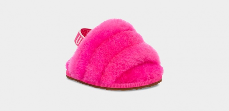 Ugg Baby Fluff Yeah Badtofflor and Lovey Blanket Tofflor Barn Rosa | Sverige-10758