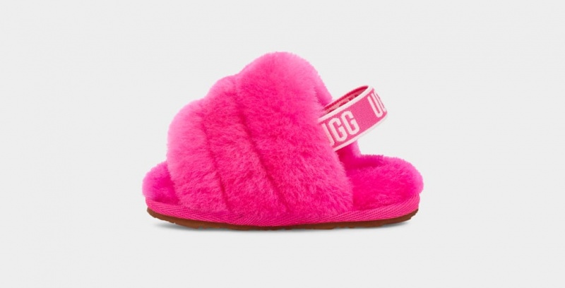 Ugg Baby Fluff Yeah Badtofflor and Lovey Blanket Tofflor Barn Rosa | Sverige-10758