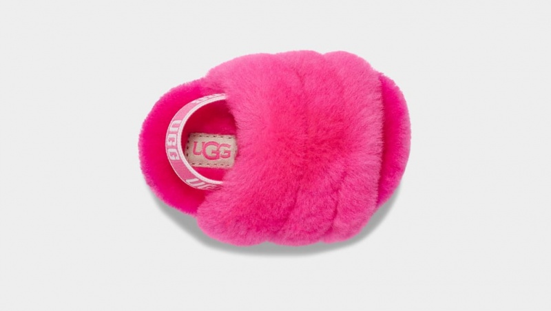 Ugg Baby Fluff Yeah Badtofflor and Lovey Blanket Tofflor Barn Rosa | Sverige-10758