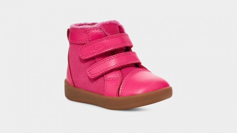 Ugg Baby Rennon II Sneakers Barn Rosa | Sverige-24609