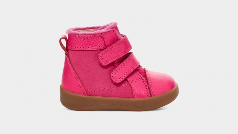 Ugg Baby Rennon II Sneakers Barn Rosa | Sverige-24609