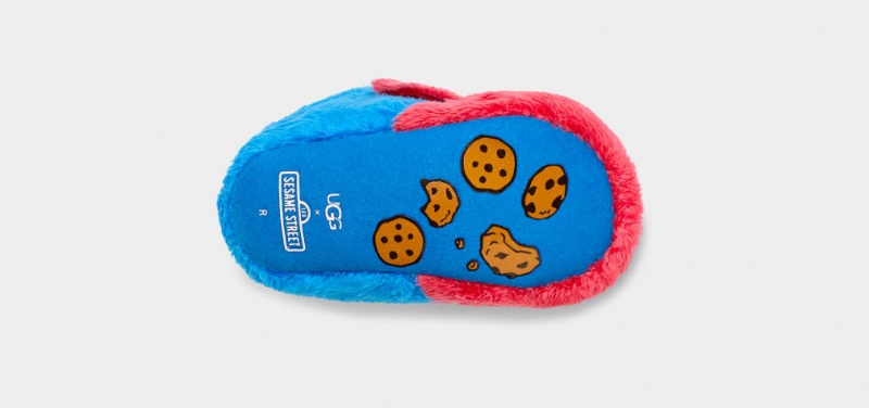 Ugg Baby Ugg X Sesame Friends Bixbee Stövlar Barn Blå Röda | Sverige-49571