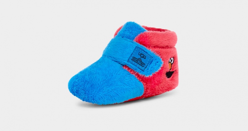 Ugg Baby Ugg X Sesame Friends Bixbee Stövlar Barn Blå Röda | Sverige-49571