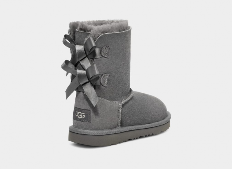 Ugg Bailey Bow II Stövlar Barn Grå | Sverige-40957