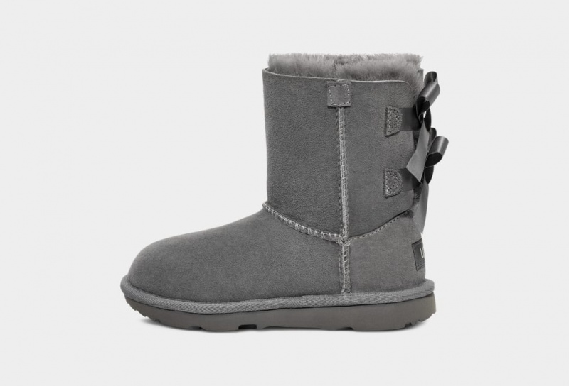 Ugg Bailey Bow II Stövlar Barn Grå | Sverige-40957