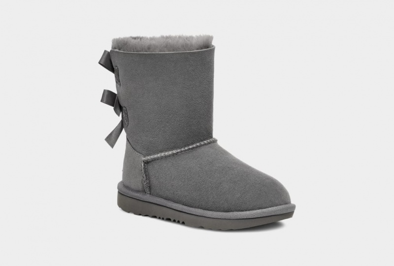 Ugg Bailey Bow II Stövlar Barn Grå | Sverige-40957