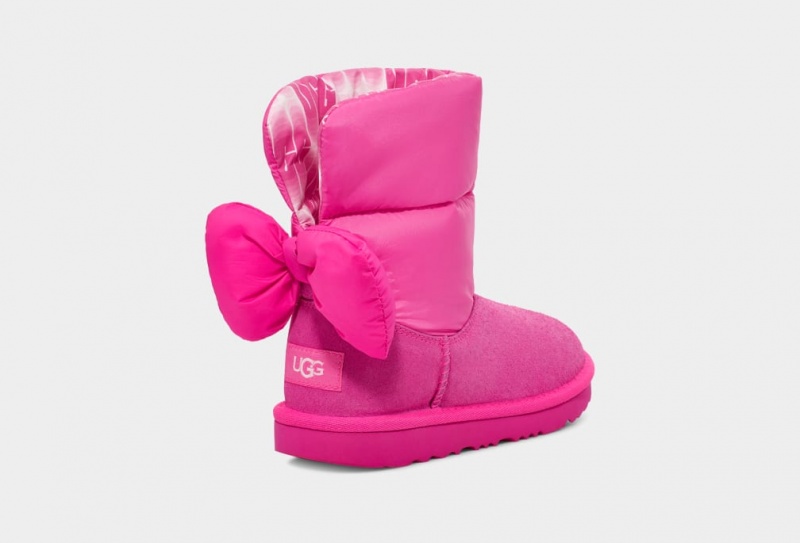 Ugg Bailey Bow Maxi Stövlar Barn Rosa | Sverige-47530