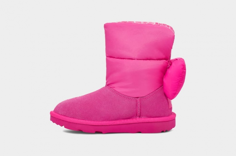 Ugg Bailey Bow Maxi Stövlar Barn Rosa | Sverige-47530