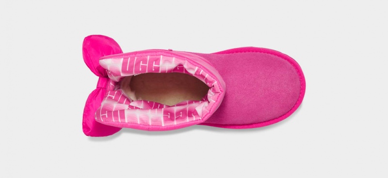 Ugg Bailey Bow Maxi Stövlar Barn Rosa | Sverige-47530