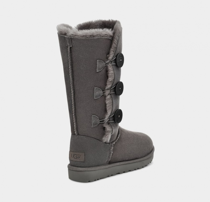 Ugg Bailey Button Triplet II Stövlar Dam Grå | Sverige-01684