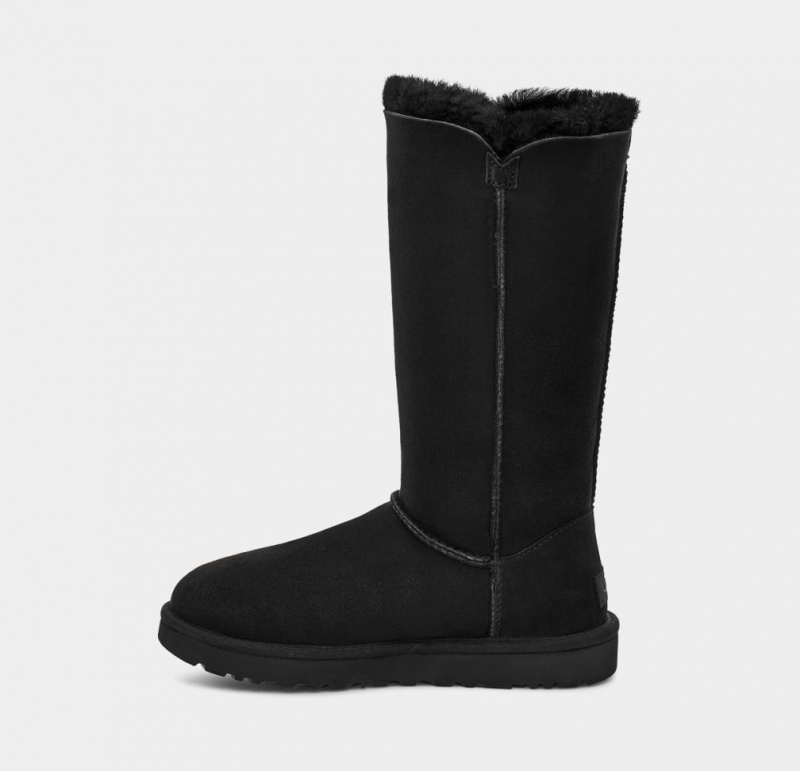 Ugg Bailey Button Triplet II Stövlar Dam Svarta | Sverige-84927