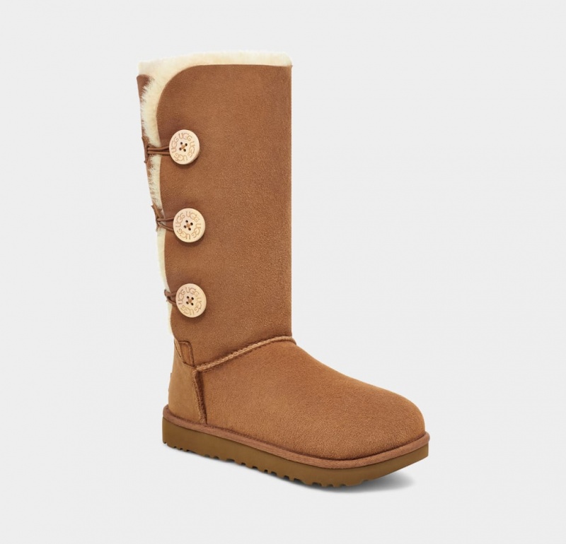 Ugg Bailey Button Triplet II Stövlar Dam Bruna | Sverige-74528