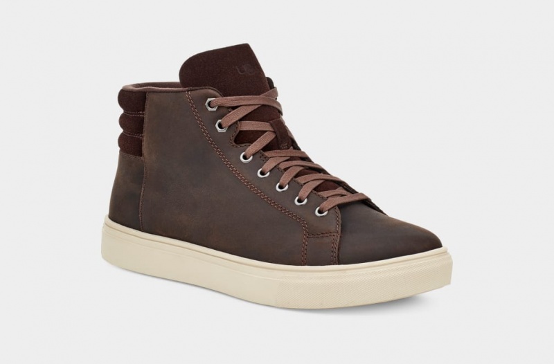 Ugg Baysider High Weather Sneakers Herr Choklad | Sverige-23678