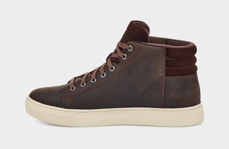 Ugg Baysider High Weather Sneakers Herr Choklad | Sverige-23678